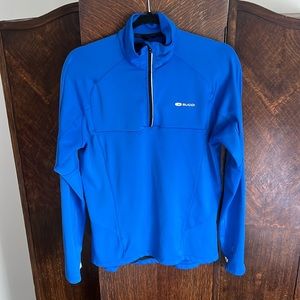 Sugoi blue zip sweatshirt jacket
